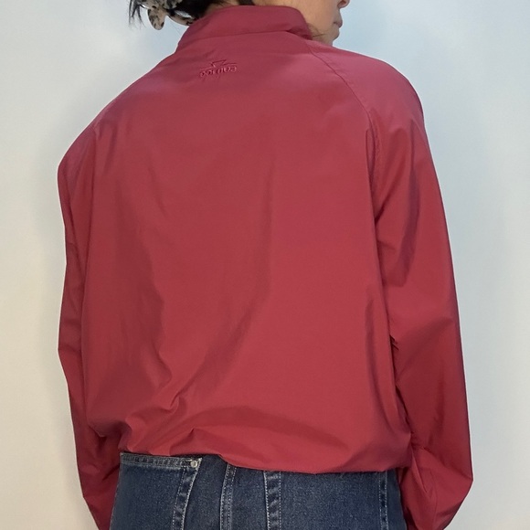 Red Quarter-Zip Pullover - Picture 4 of 6